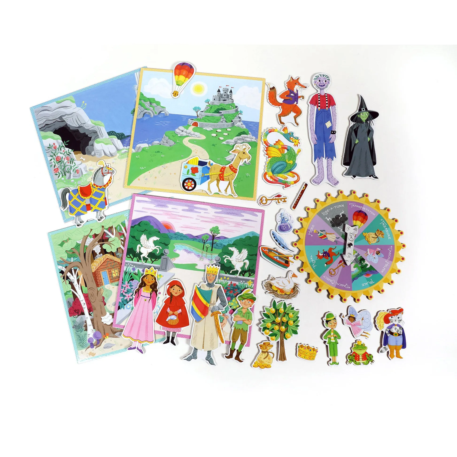 eeBoo Fairytale Spinner Game (2ed)