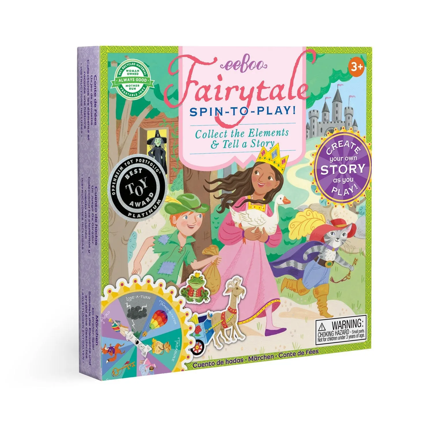 eeBoo Fairytale Spinner Game (2ed)