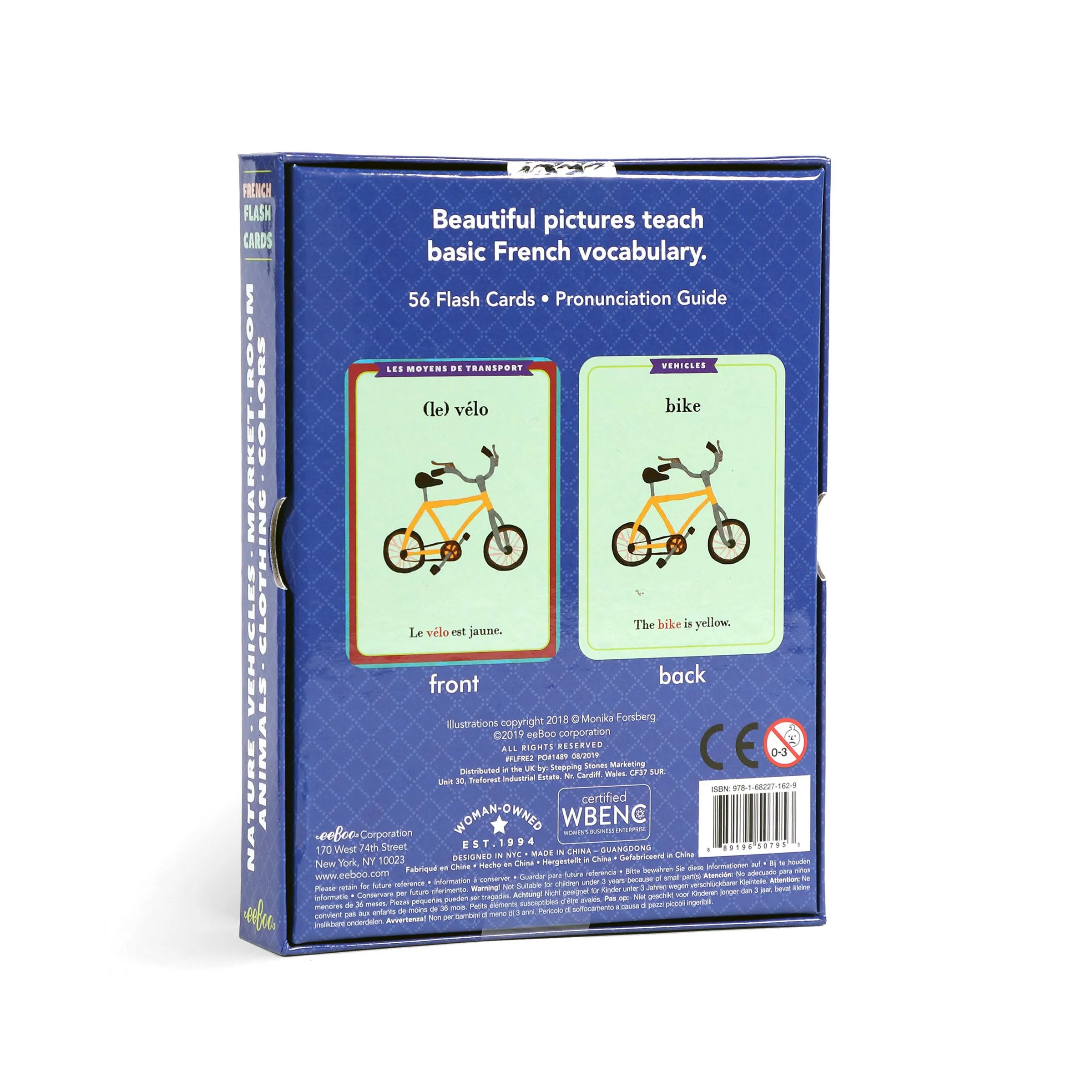 eeBoo French Flash Cards