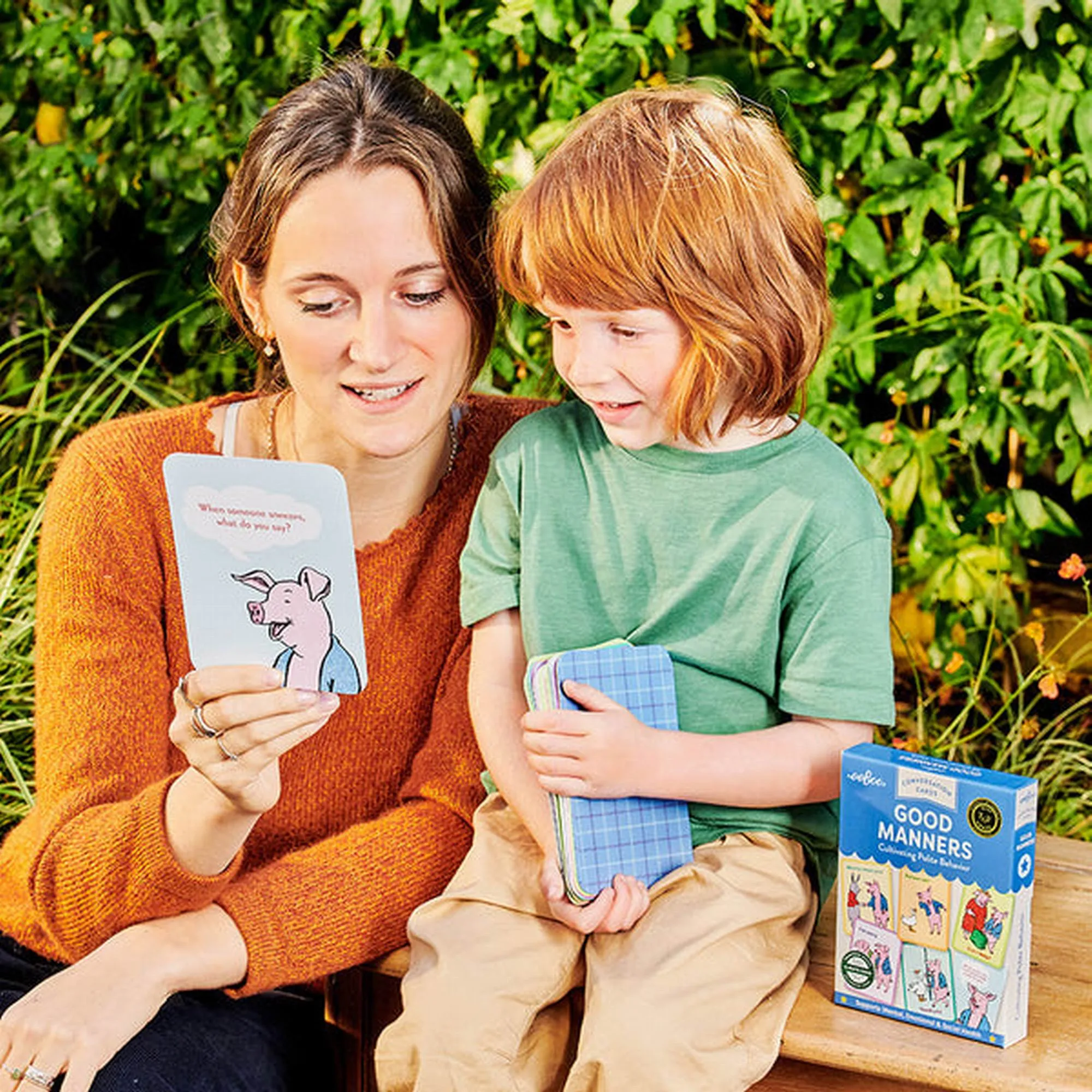 eeBoo Good Manners Conversation Cards – New Packaging