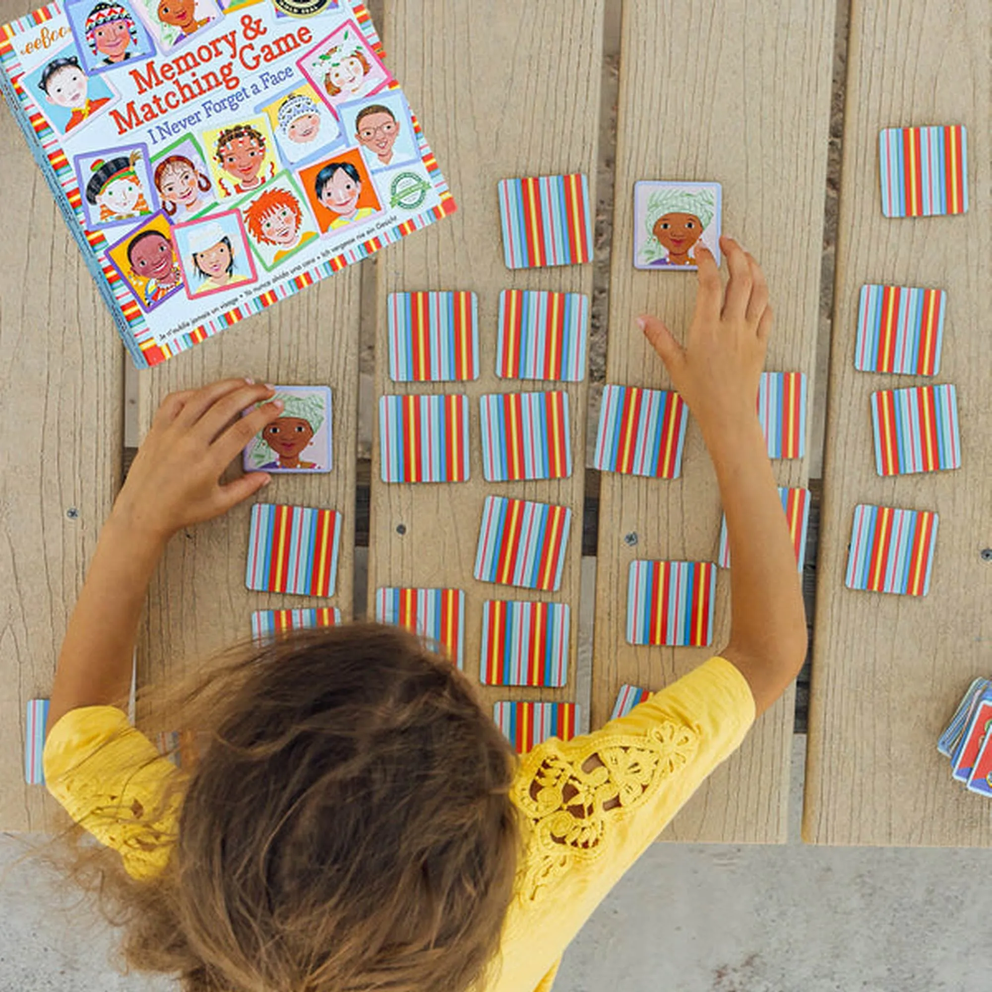 eeBoo I Never Forget a Face Matching Game – New Packaging