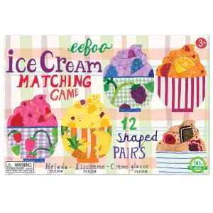 eeBoo Ice Cream Matching Game