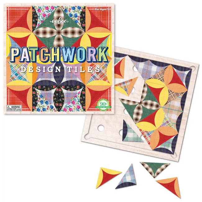 eeBoo Patchwork Design Tiles