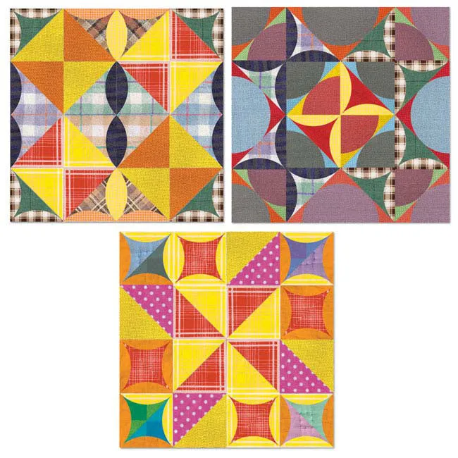 eeBoo Patchwork Design Tiles