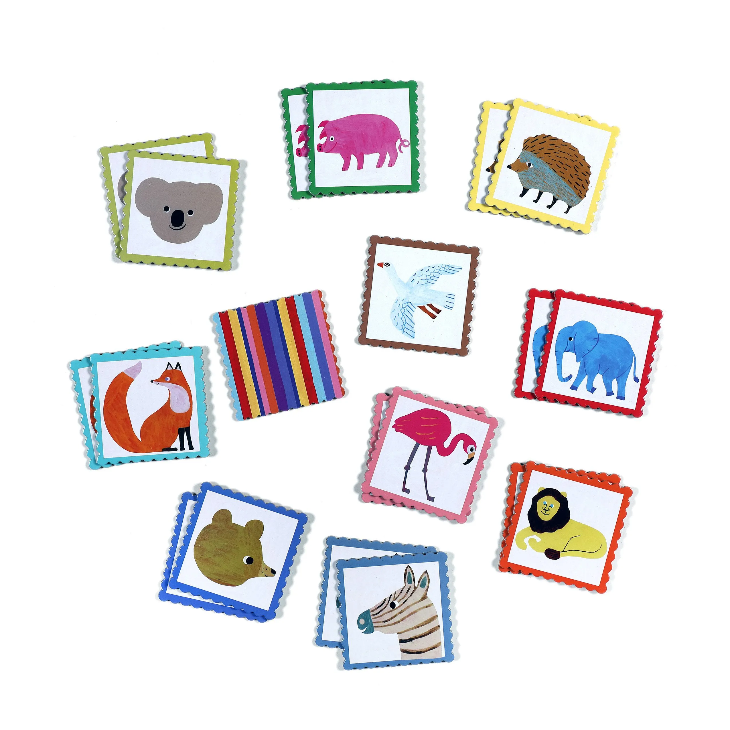 eeBoo Pre-School Animal Memory Matching Game