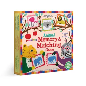 eeBoo Pre-School Animal Memory Matching Game