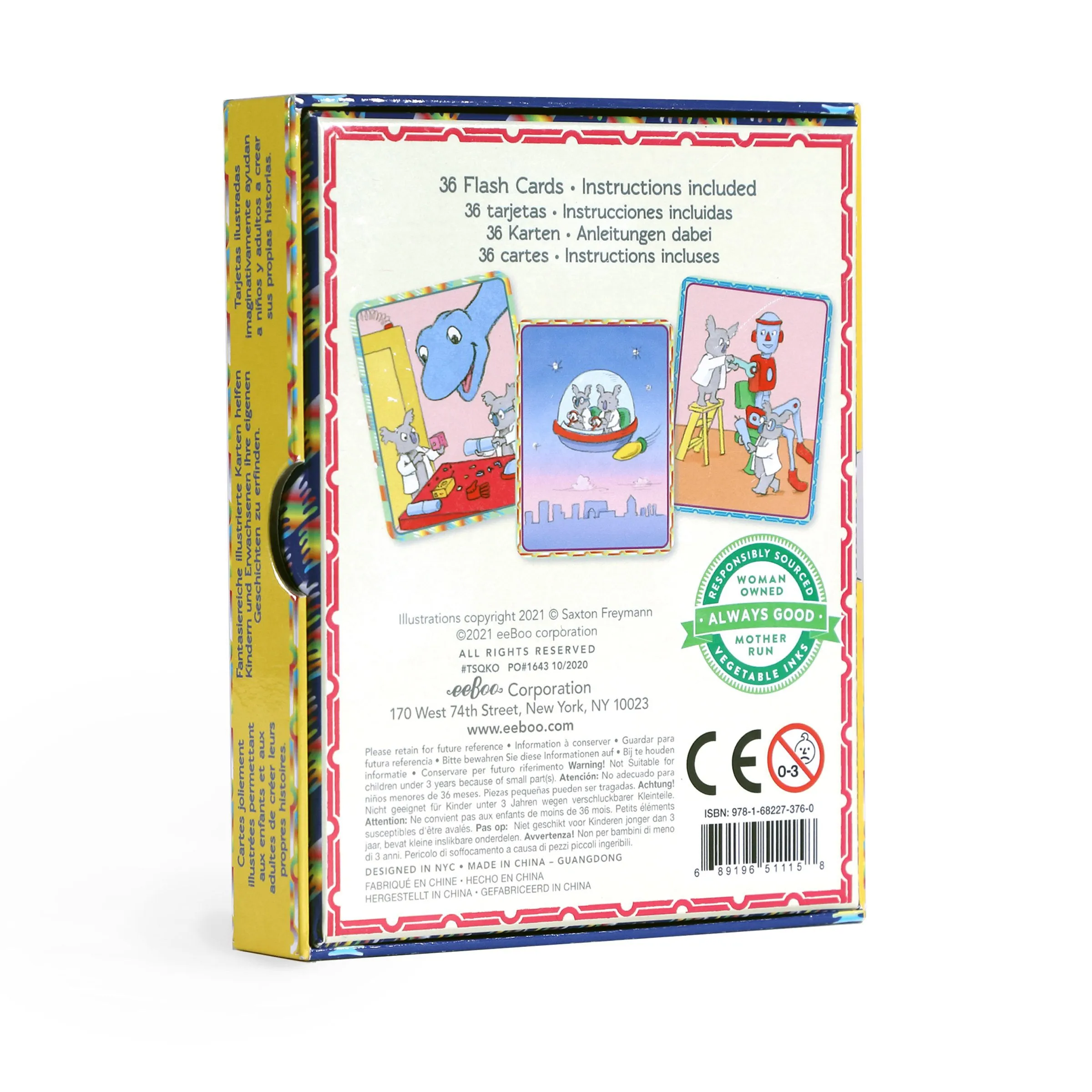 eeBoo Quantnum Koala Creat A Story Cards