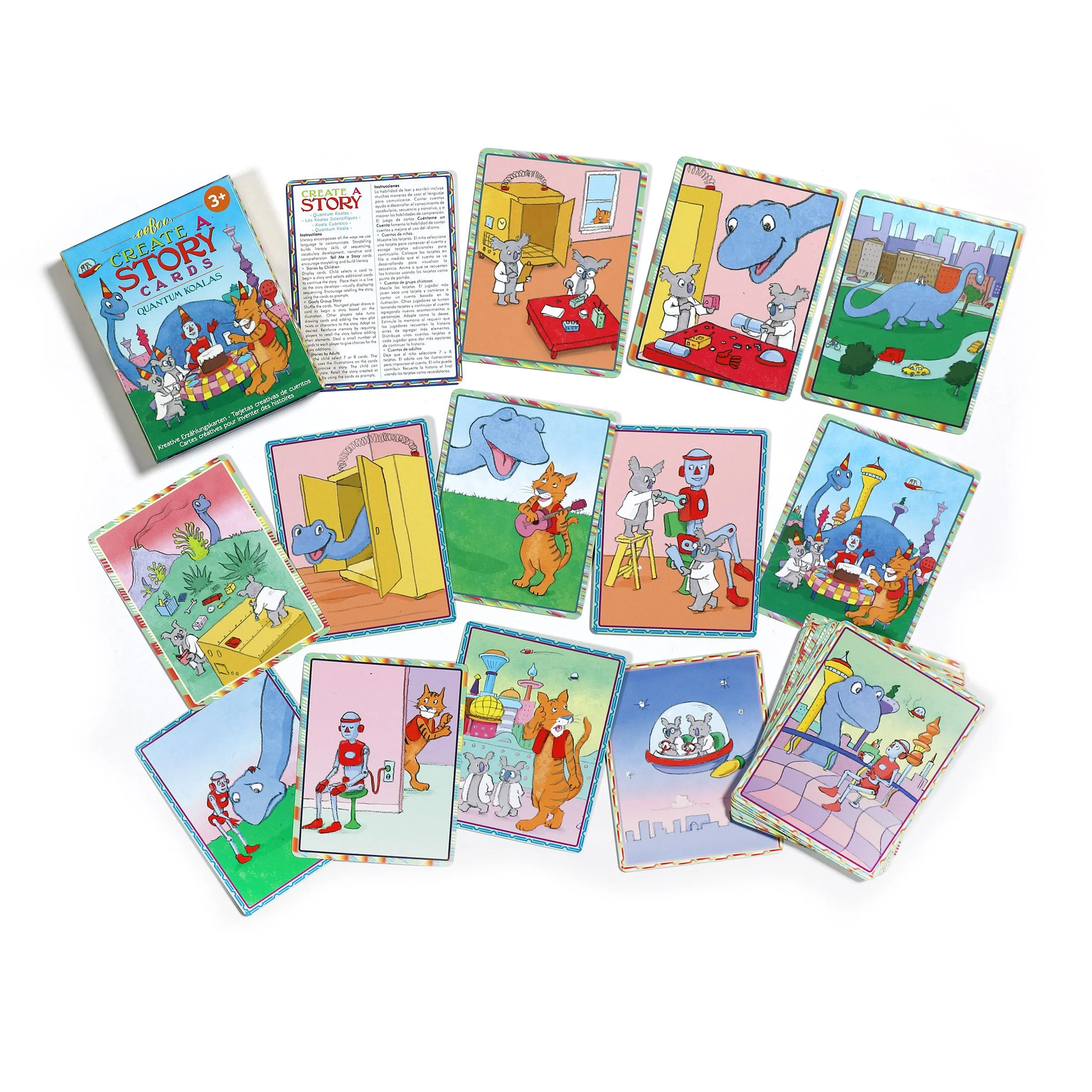 eeBoo Quantnum Koala Creat A Story Cards