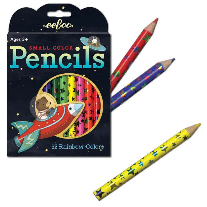 eeBoo Small Pencil Up and Away Set of 12pcs