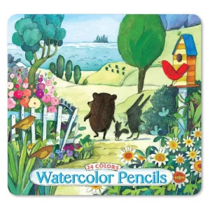 eeBoo Walk To The Sea Watercolor Pencils