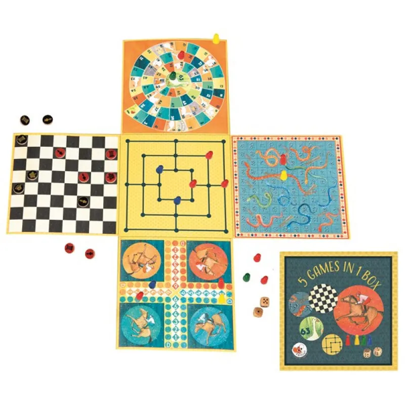 Egmont Toys 5 Games in 1 Box