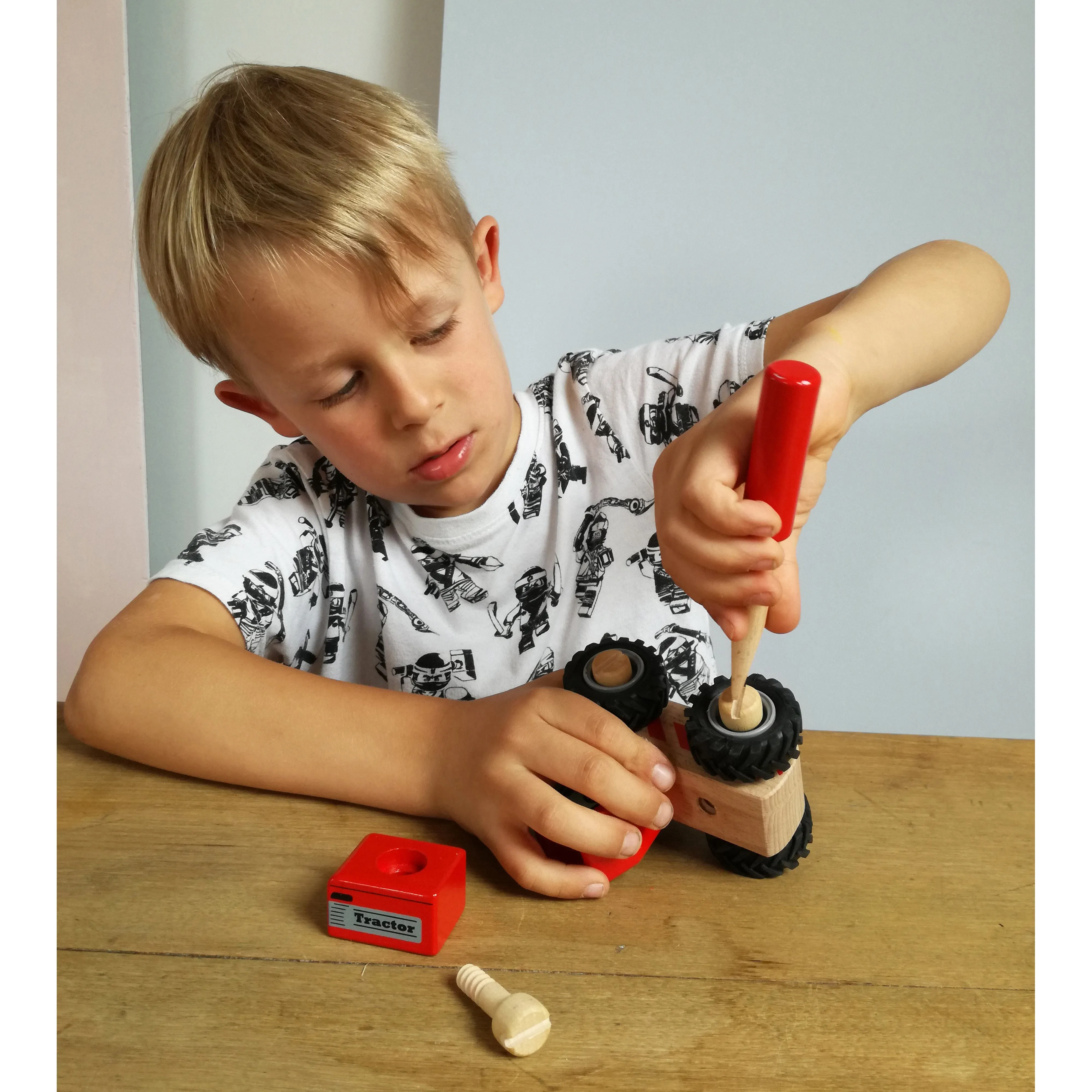 Egmont Toys Wooden Fire Engine