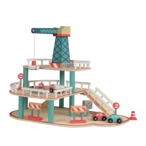 Egmont Toys Wooden Garage with Crane
