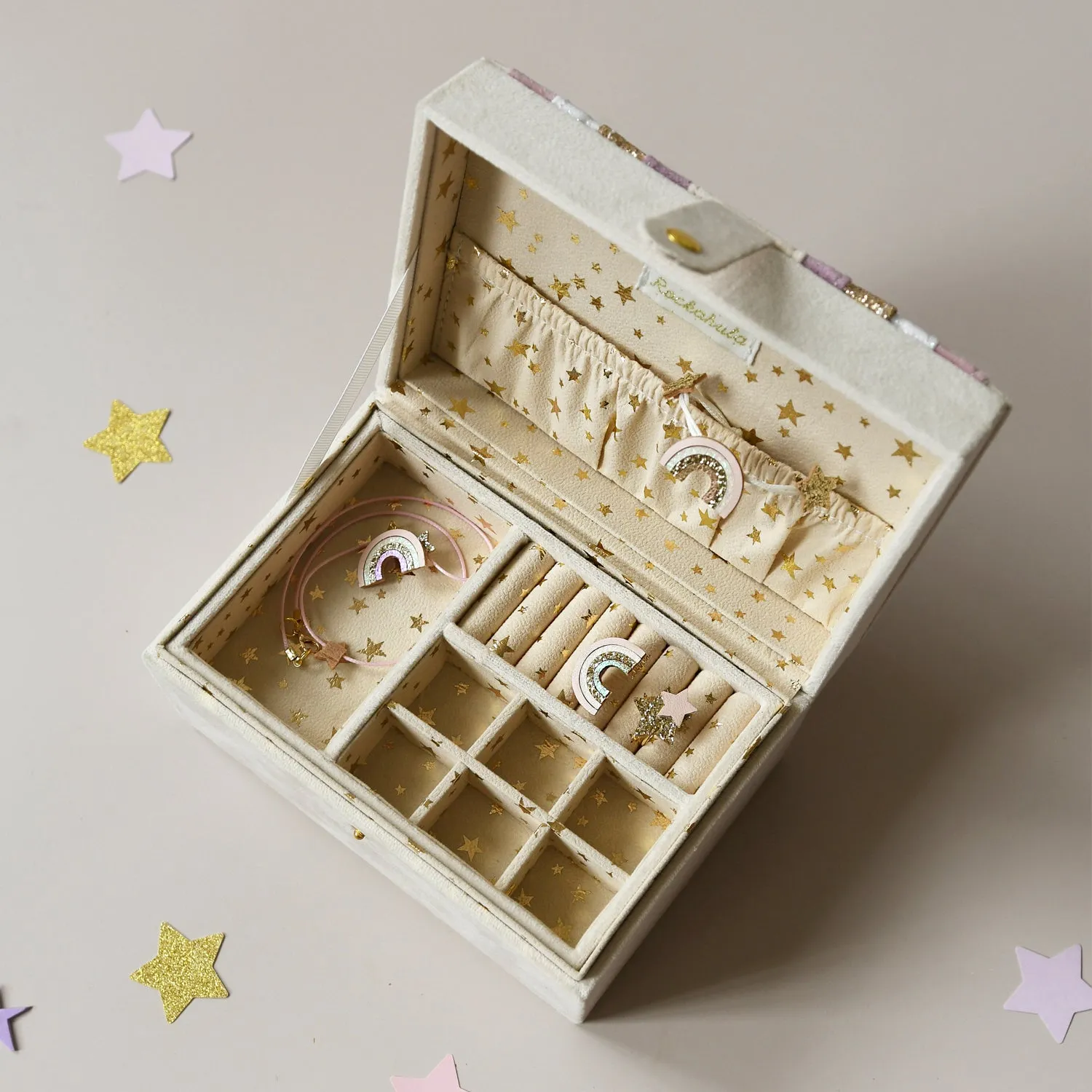 Enchanted Rainbow Large Jewellery Box