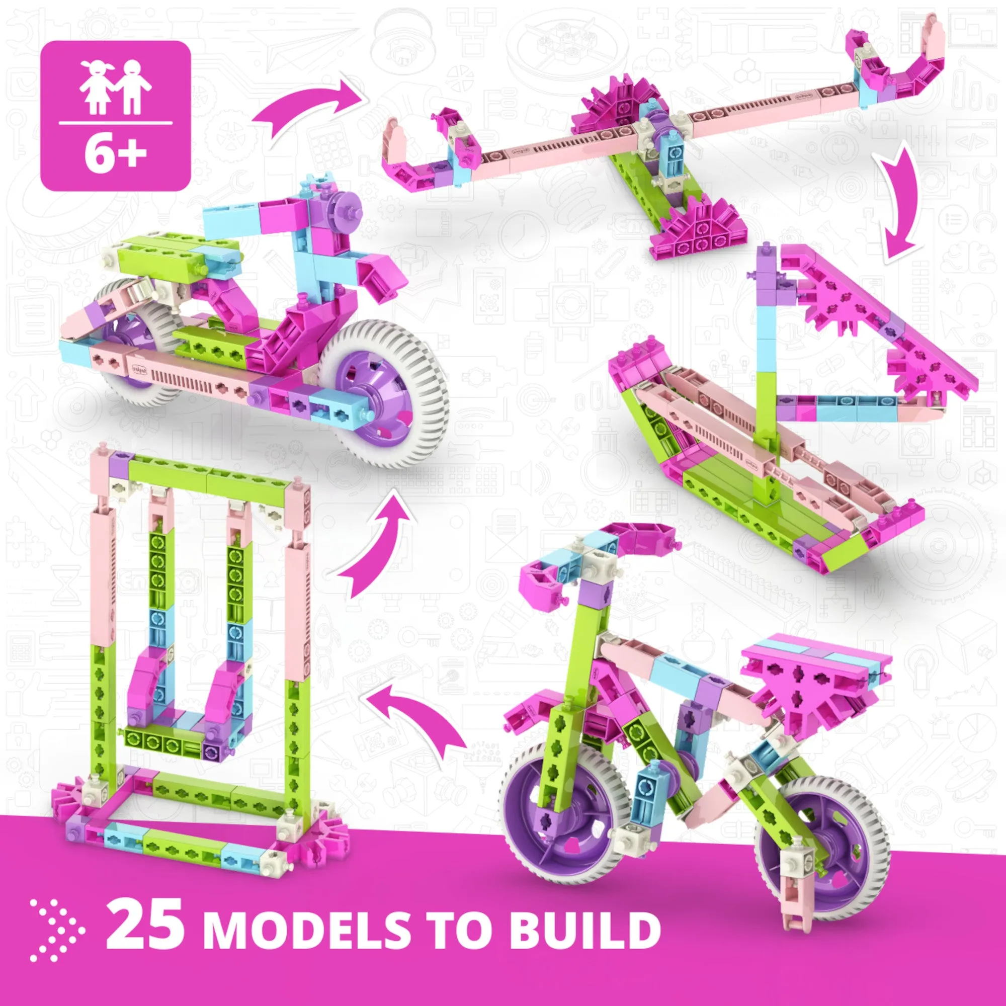 Engino Creative Builder 25 Models Designer Set