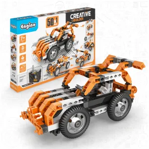 Engino Creative Builder 50 Models Motorized Set – Multi Model Set