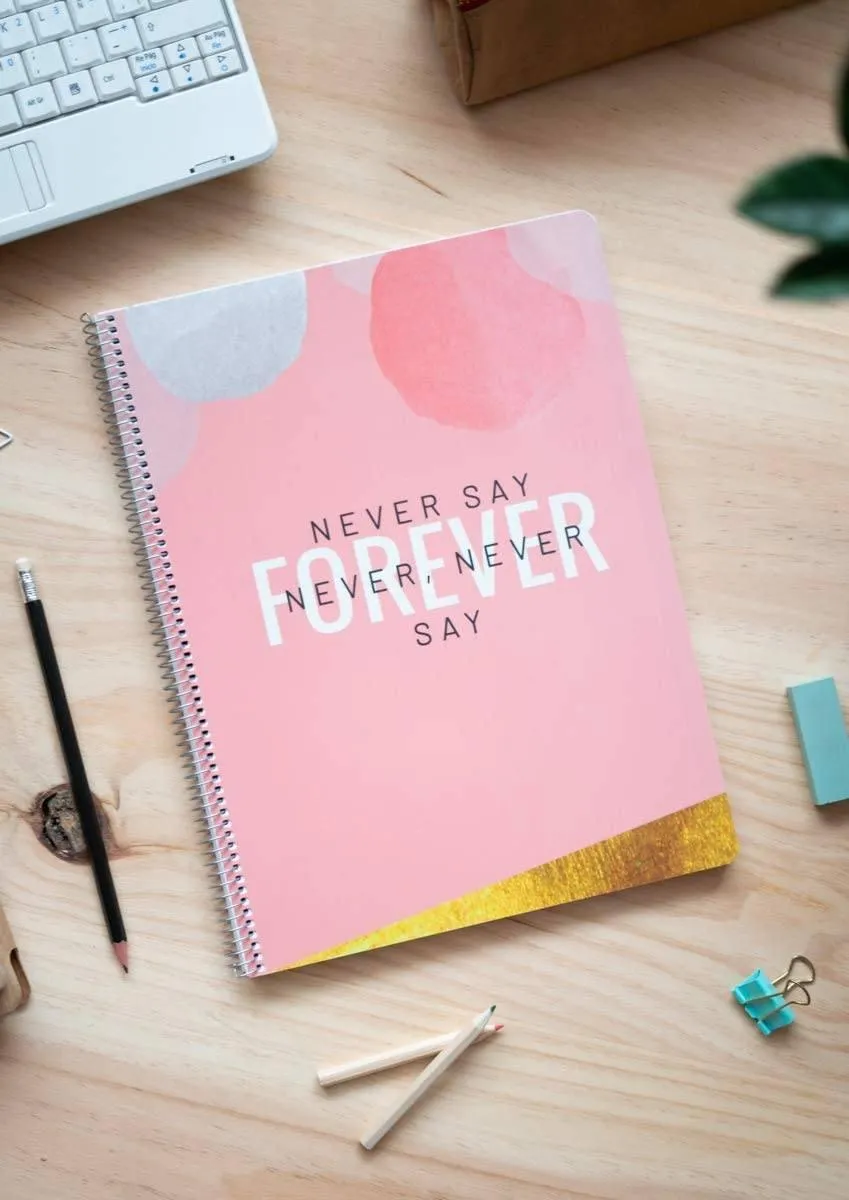Erik Grupo Notebook A4, Microperforated, Glitter Gold Dreams