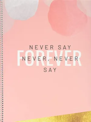 Erik Grupo Notebook A4, Microperforated, Glitter Gold Dreams