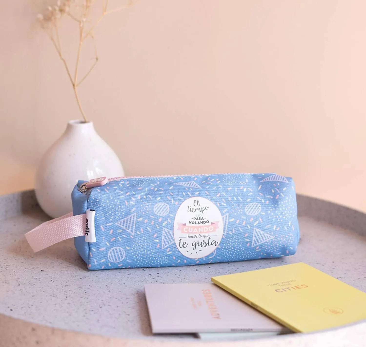 Erik Grupo Pencil Case, Amelie, Classic Blue