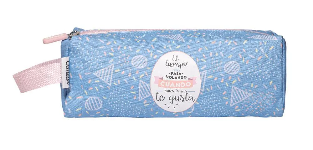 Erik Grupo Pencil Case, Amelie, Classic Blue
