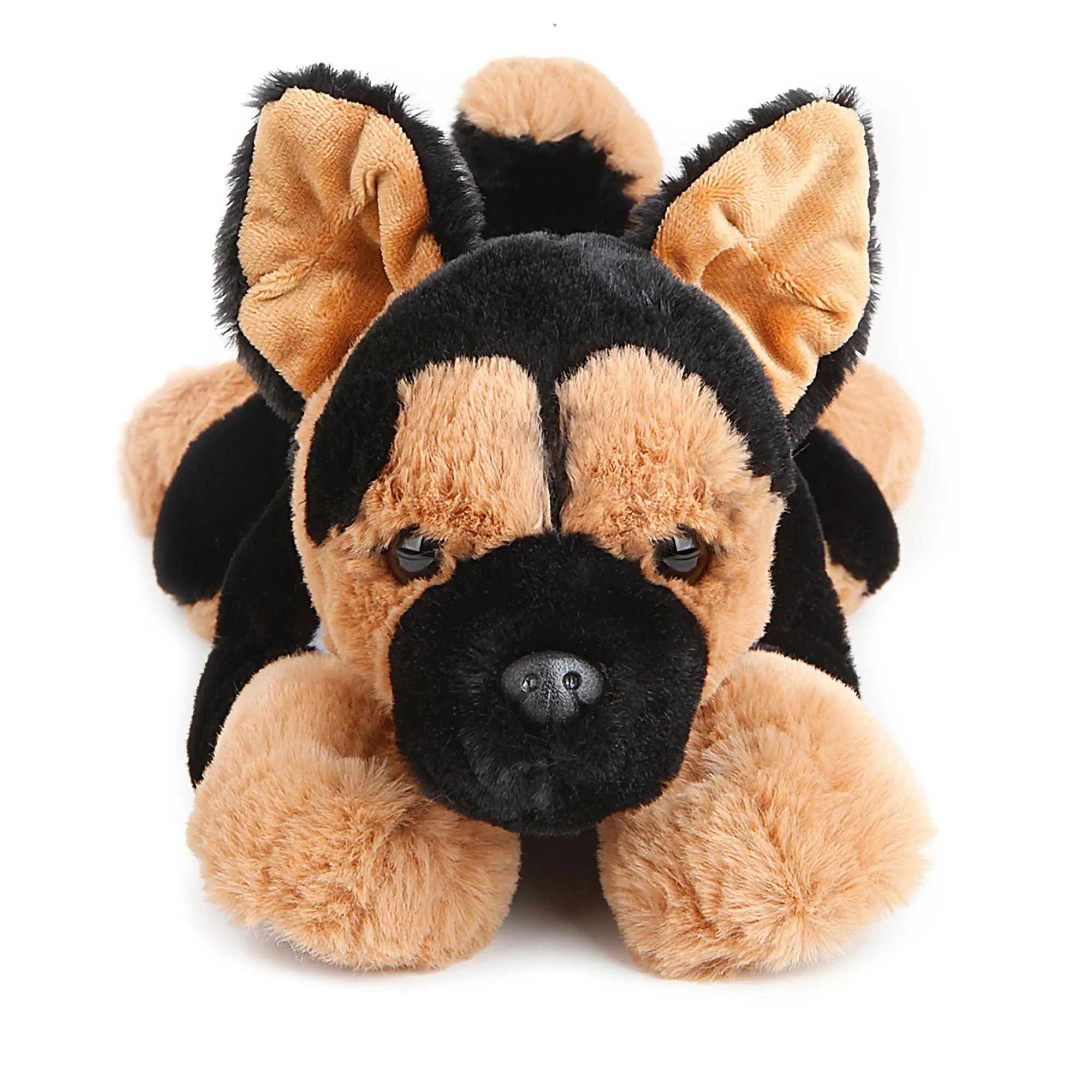 F.A.O. Schwarz Adopt-A-Pet Plush Lying German Shepherd 15 Inch