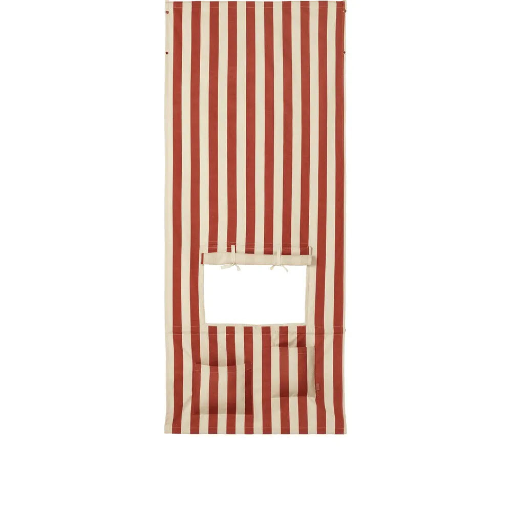 ferm LIVING Kids Kiosk - Dark Brick / Off-white
