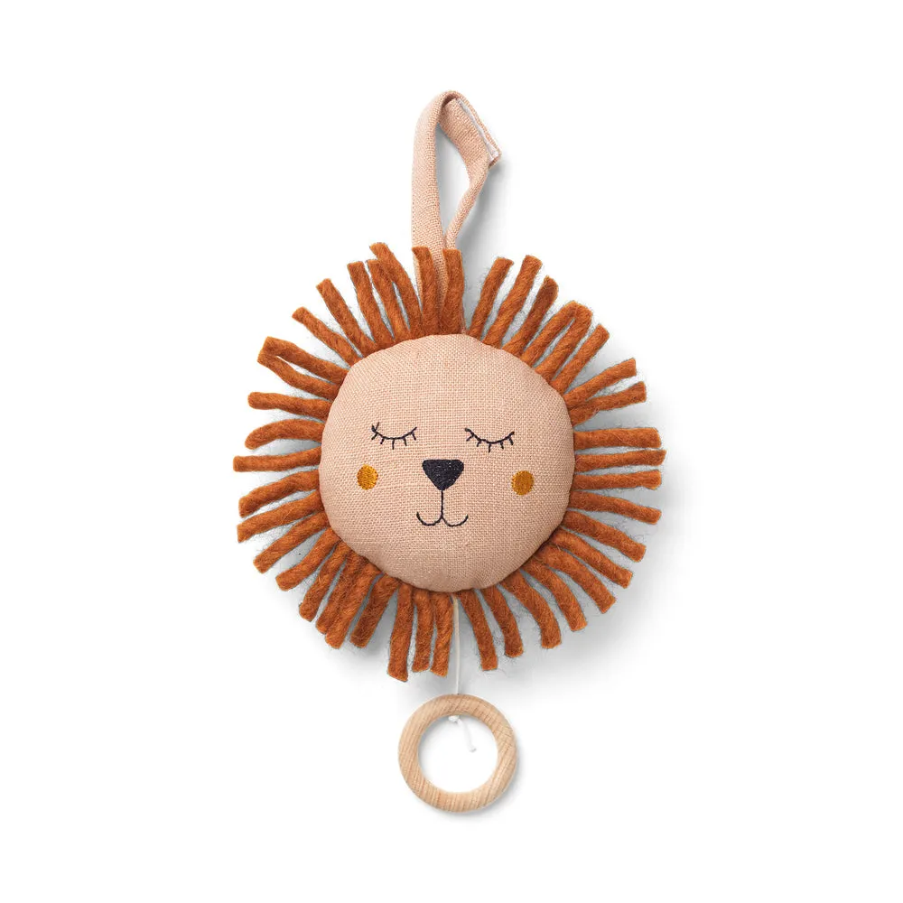 ferm LIVING Lion Music Mobile - Dusty Rose
