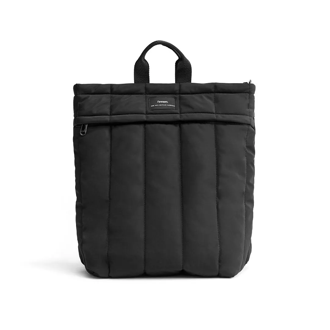 Finnson RAE Eco Changing Backpack with Changing Mat - Black