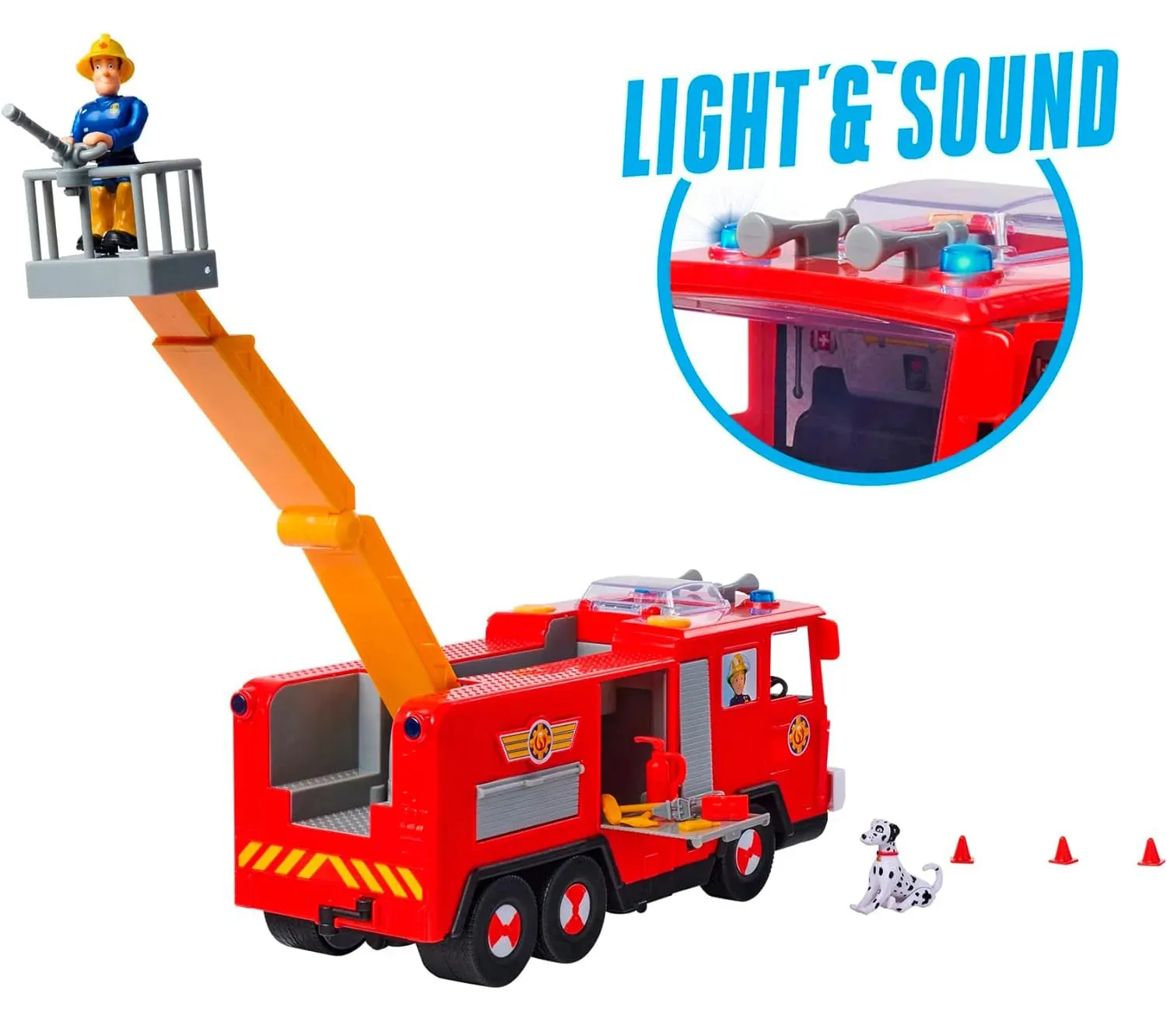 Fireman Sam Jupiter Pro 31cm Fire Engine Playset