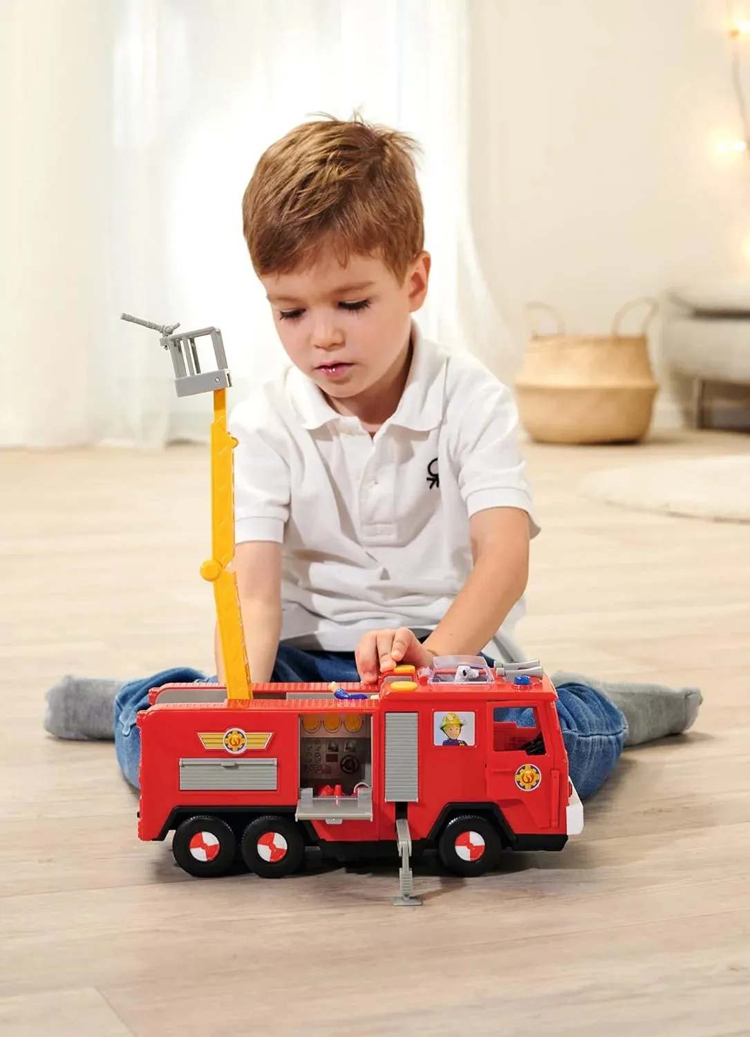 Fireman Sam Jupiter Pro 31cm Fire Engine Playset