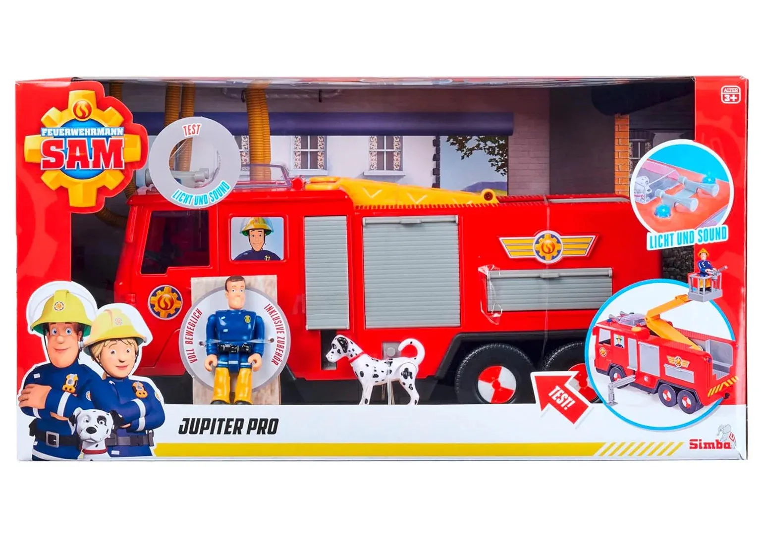Fireman Sam Jupiter Pro 31cm Fire Engine Playset