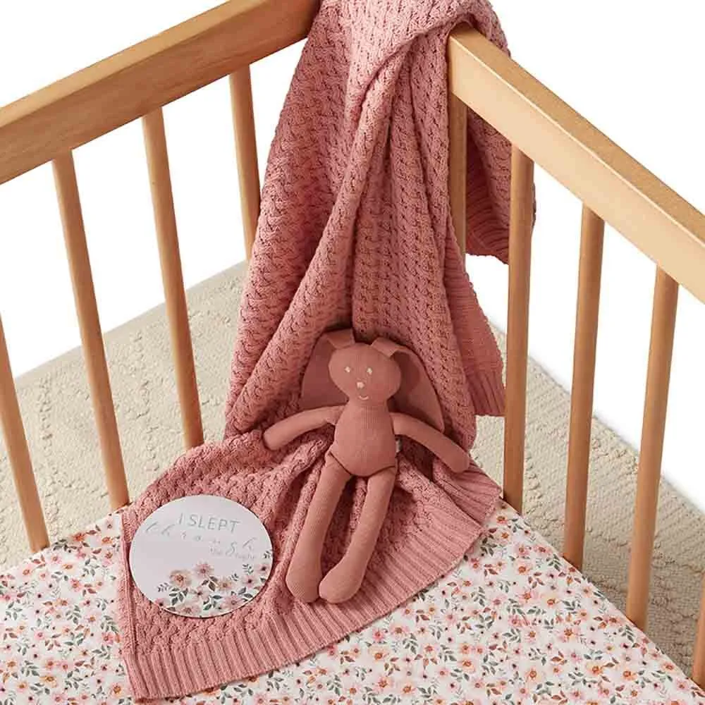 Fitted Cot Sheet | Spring Floral