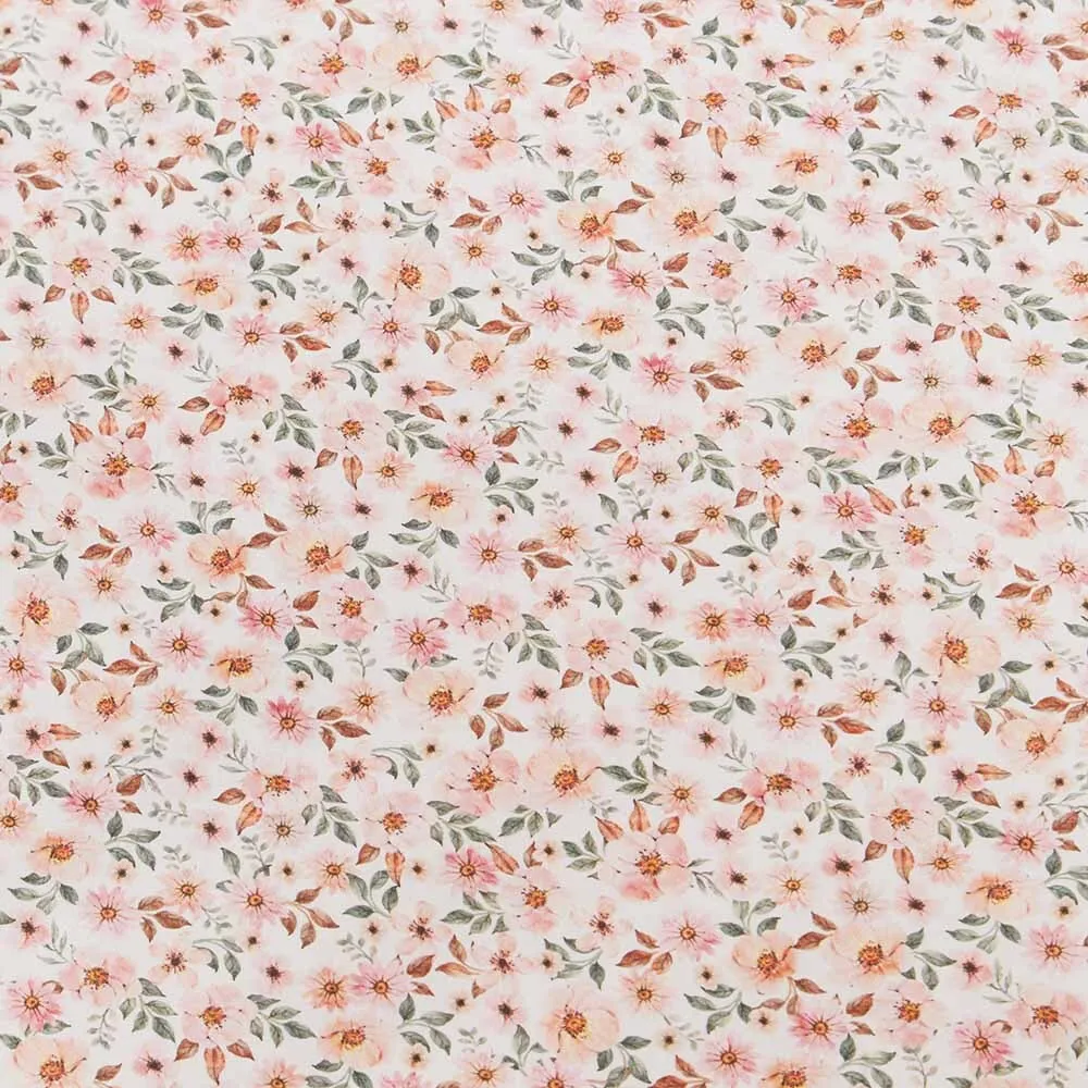 Fitted Cot Sheet | Spring Floral