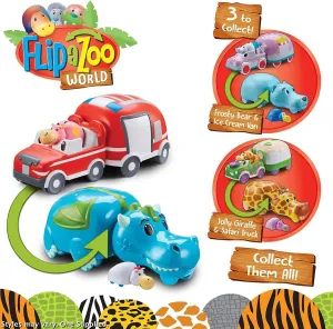 FLIPaZOO World Vehicle and Figure Set - Assortment