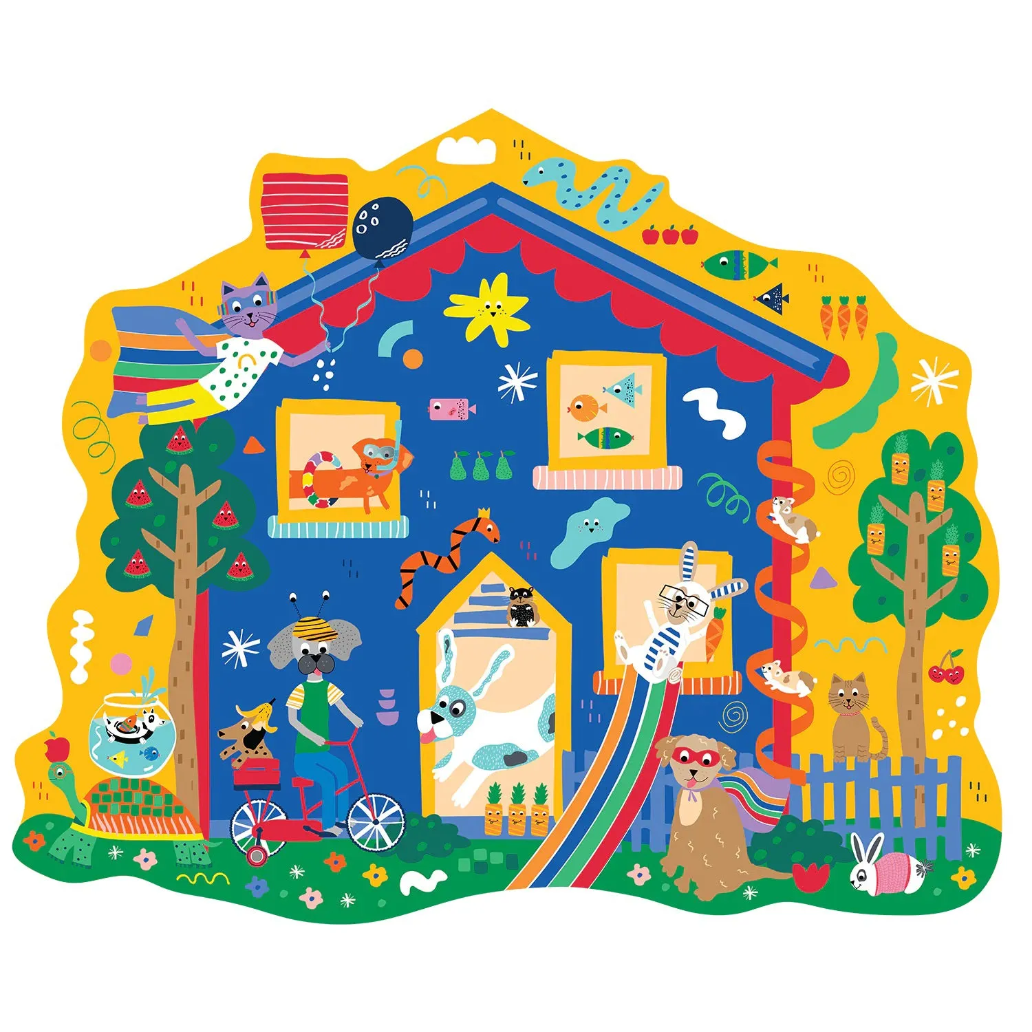 Floss & Rock 80 Piece Jigsaw - Pets