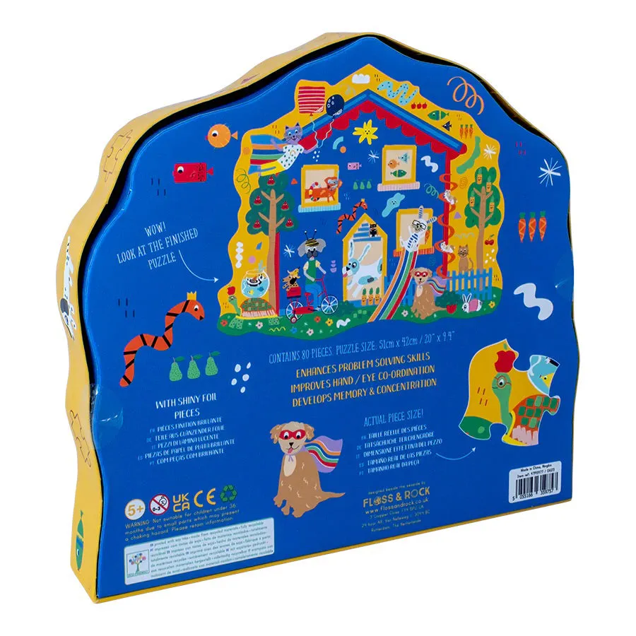 Floss & Rock 80 Piece Jigsaw - Pets