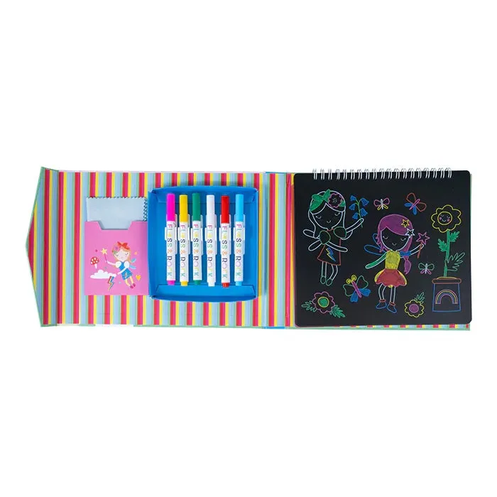 Floss & Rock Chalk Board Sketchbook - Rainbow Fairy