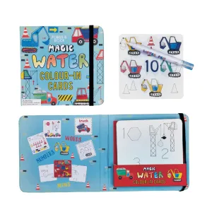 Floss & Rock Magic Colour Changing Water Cards - Construction