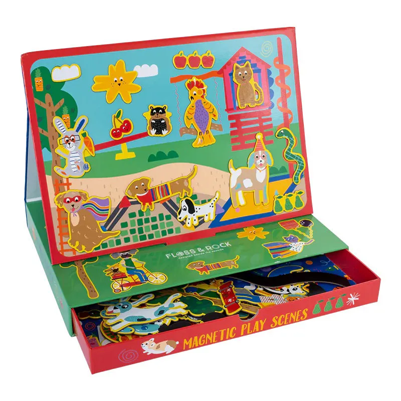 Floss & Rock Magnetic Play Scene - Pets