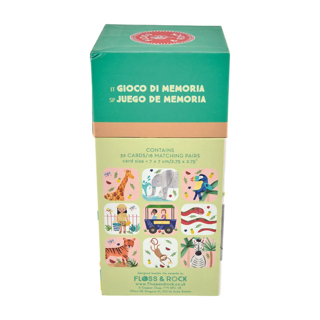 Floss & Rock Memory Match Game - Jungle