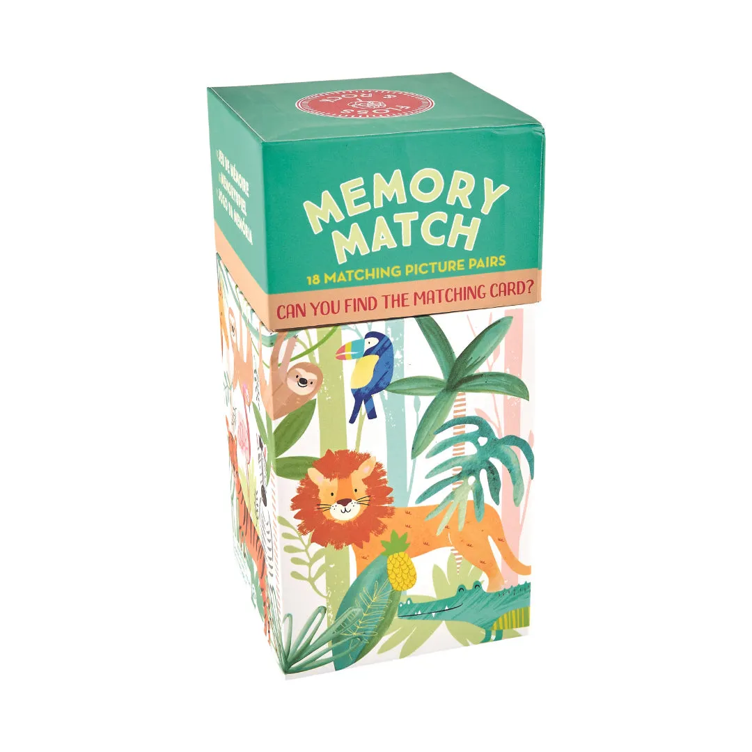 Floss & Rock Memory Match Game - Jungle