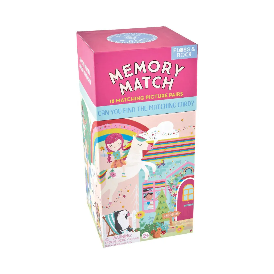 Floss & Rock Memory Match Game - Rainbow Fairy