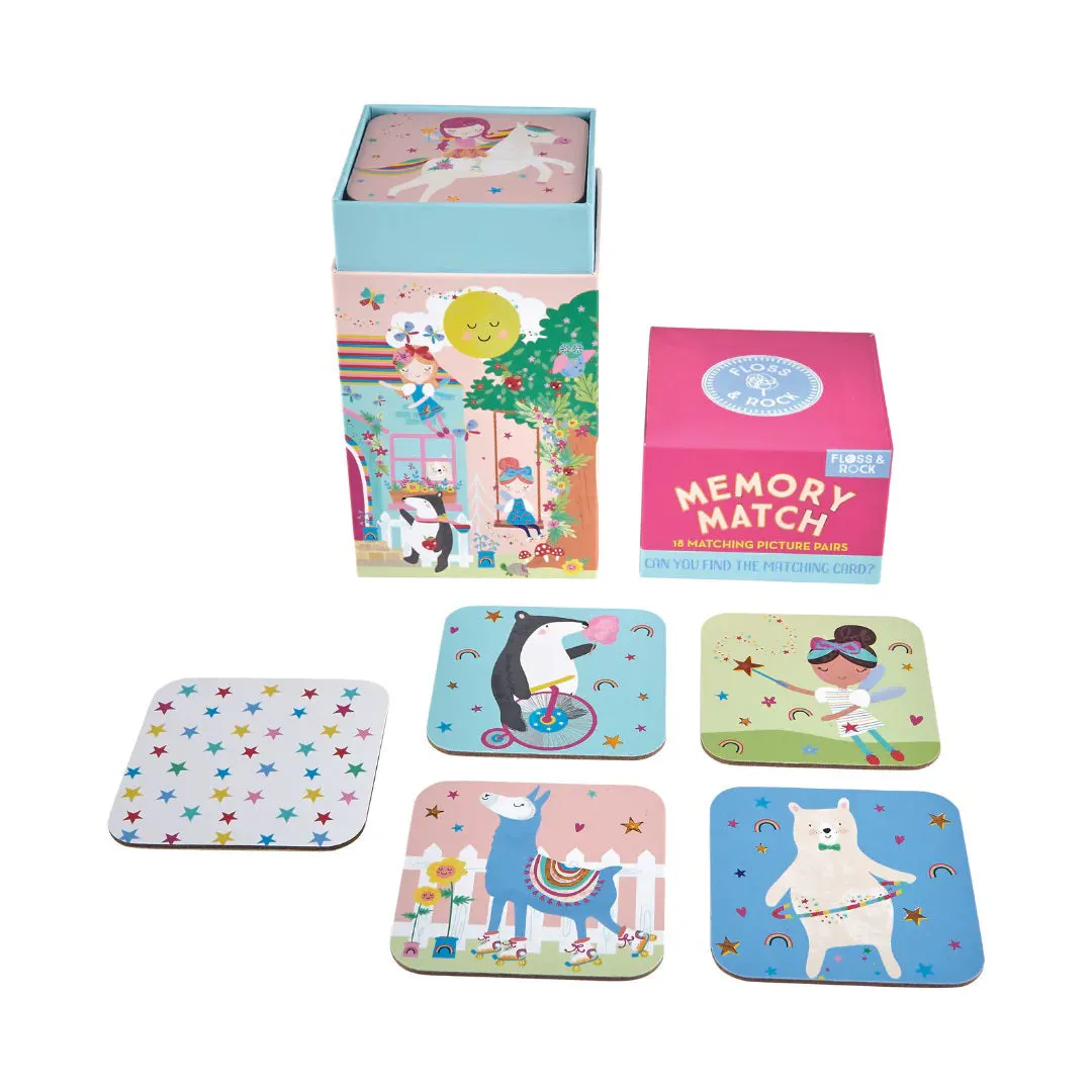 Floss & Rock Memory Match Game - Rainbow Fairy