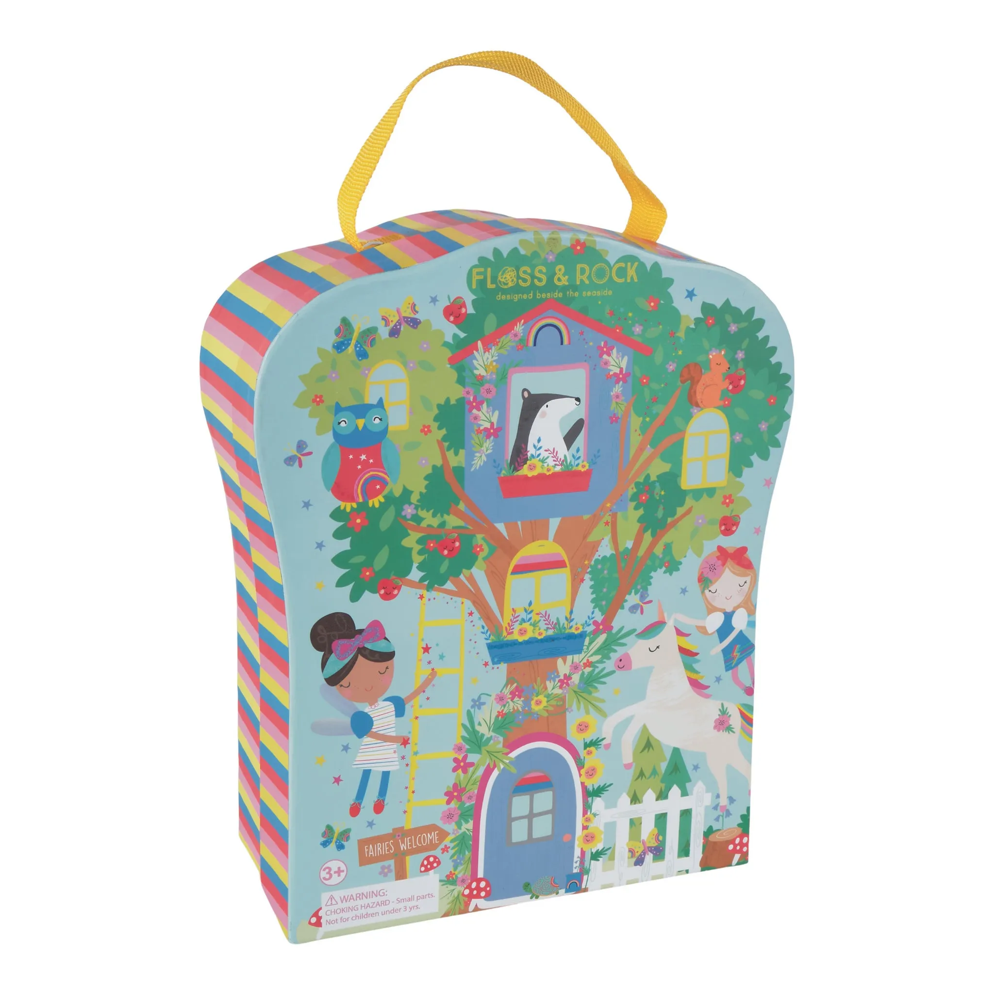 Floss & Rock Playbox with Wooden Pieces - Rainbow Fairy
