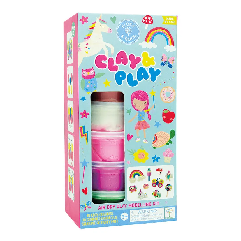 Floss & Rock Rainbow Fairy Clay & Play