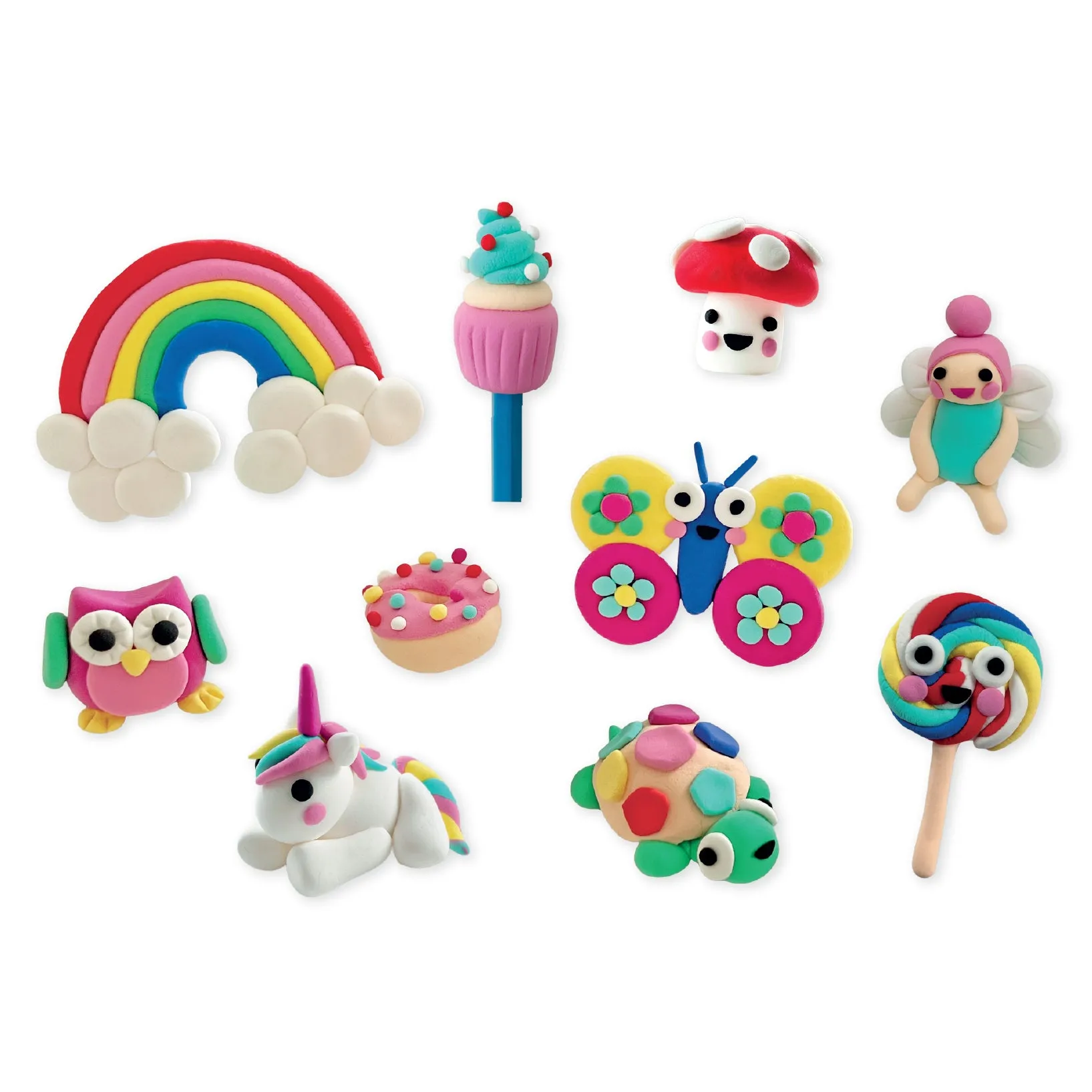 Floss & Rock Rainbow Fairy Clay & Play