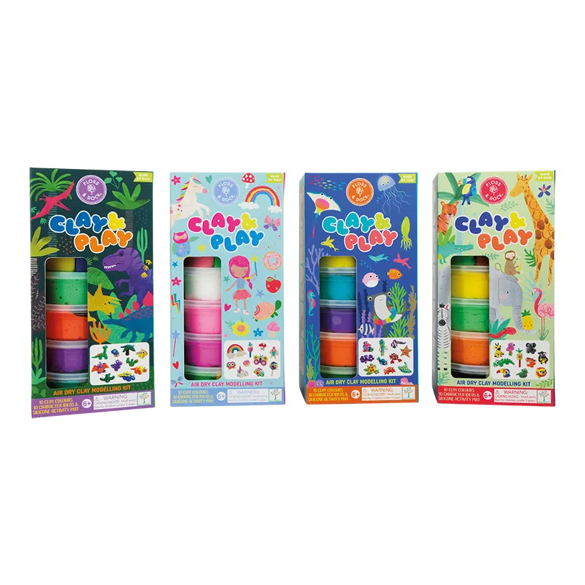 Floss & Rock Rainbow Fairy Clay & Play