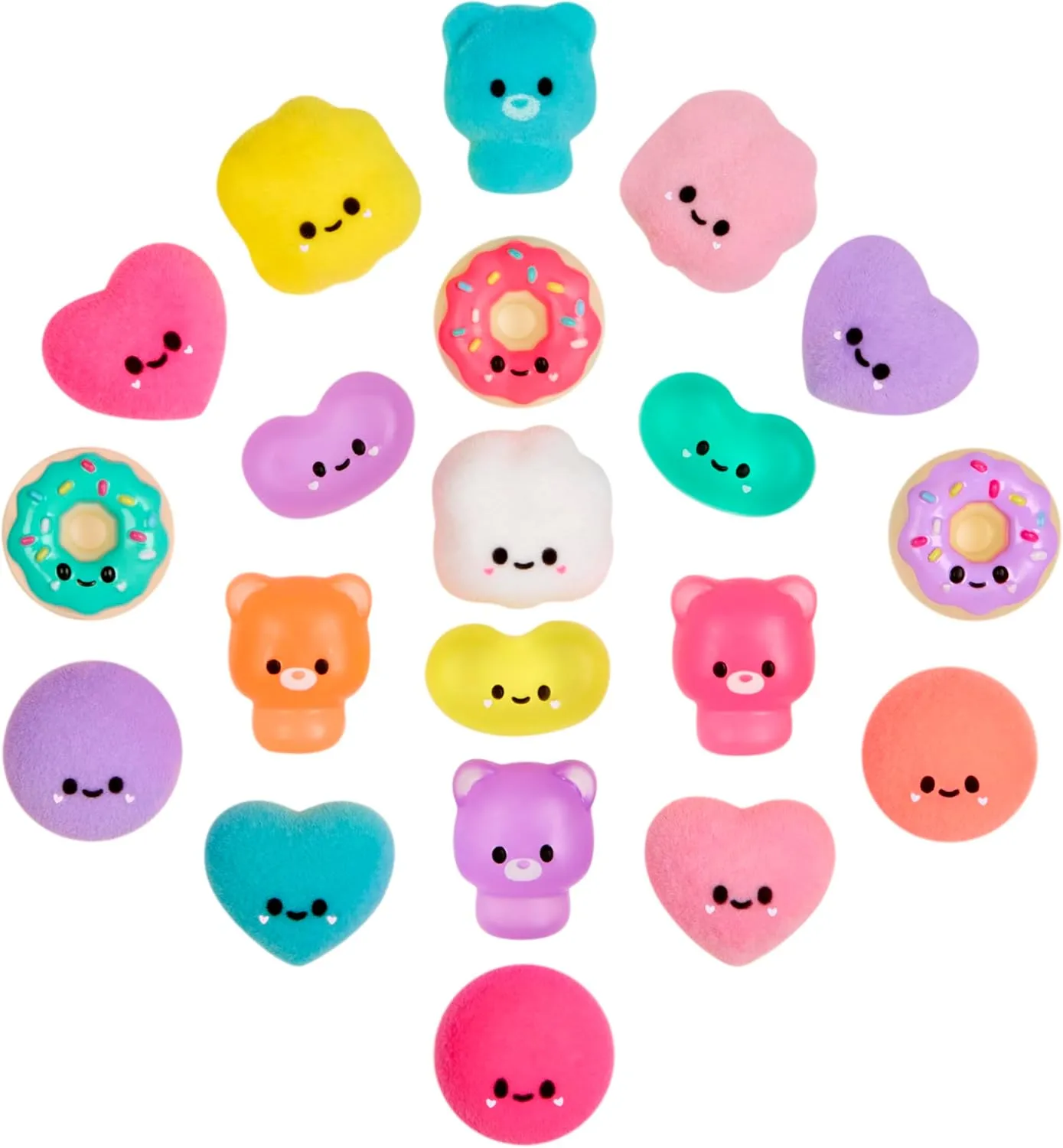 Fluffie Stuffiez Mini Donut And Round Candy