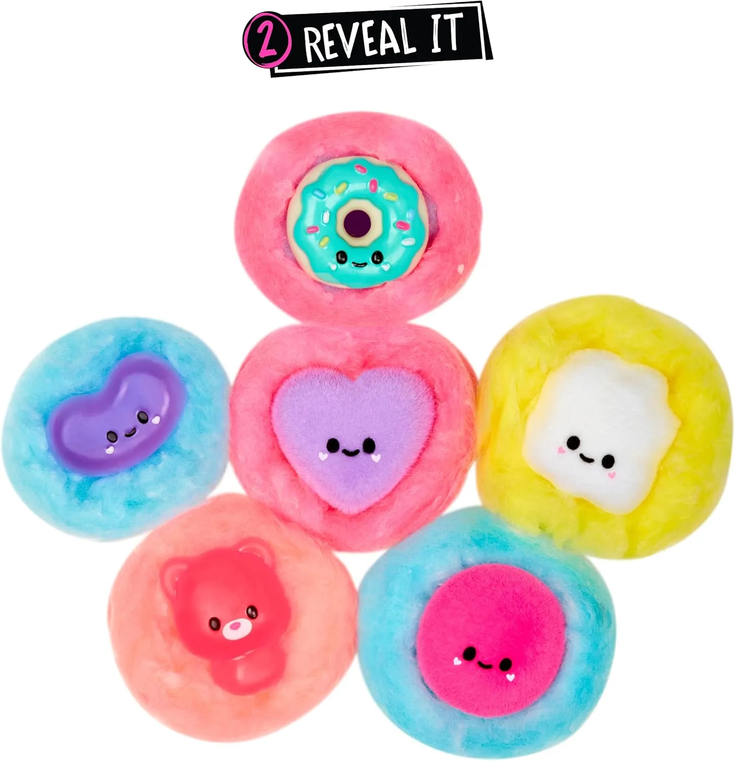Fluffie Stuffiez Mini Donut And Round Candy