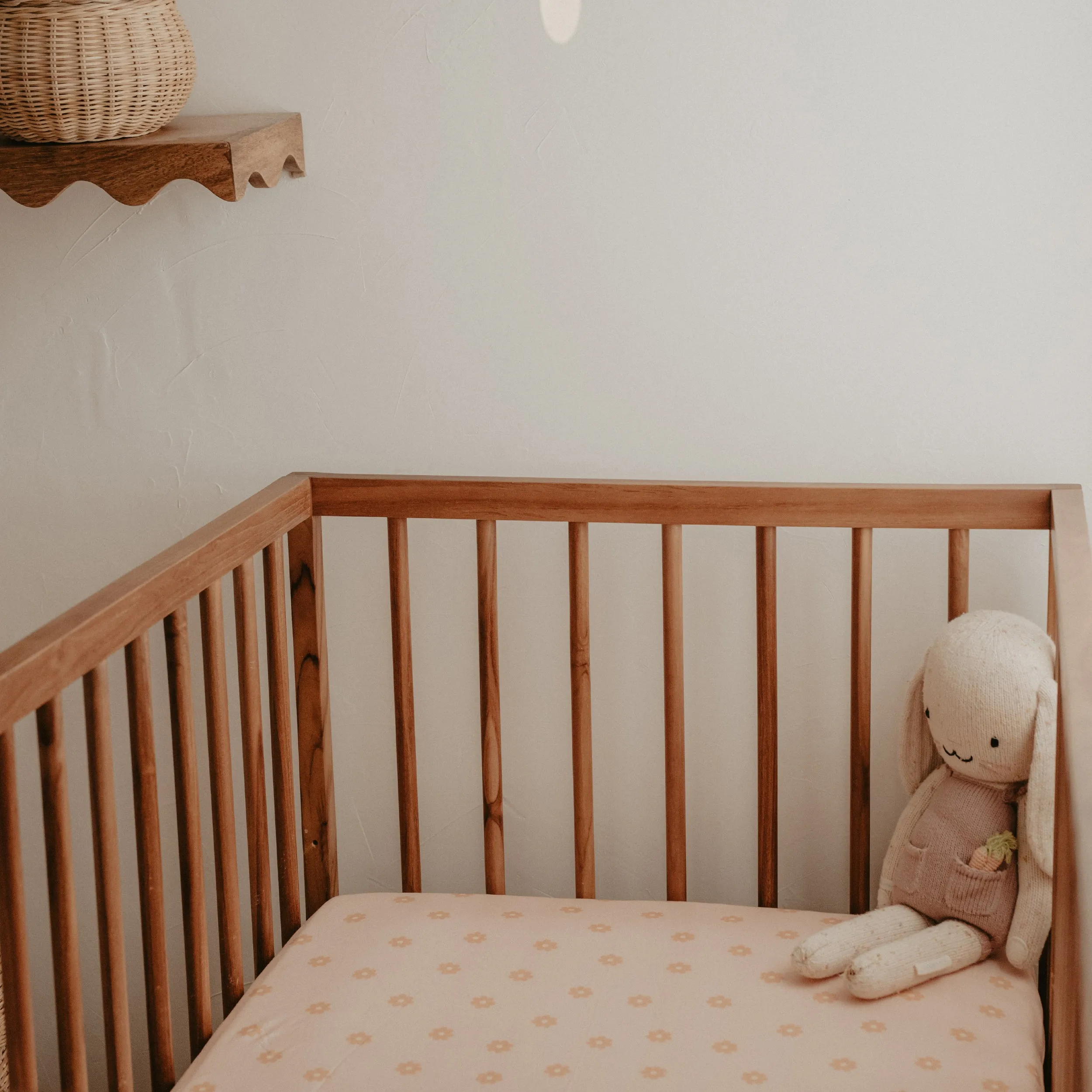 Fox   Fallow Organic Fitted Cot Sheet | Daisy Chain